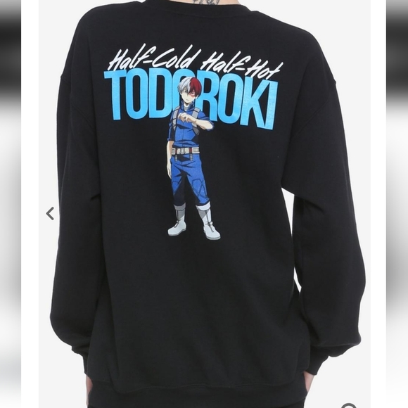 My Hero Academia Todoroki Women's Sweatshirt size 2XL - Picture 3 of 6